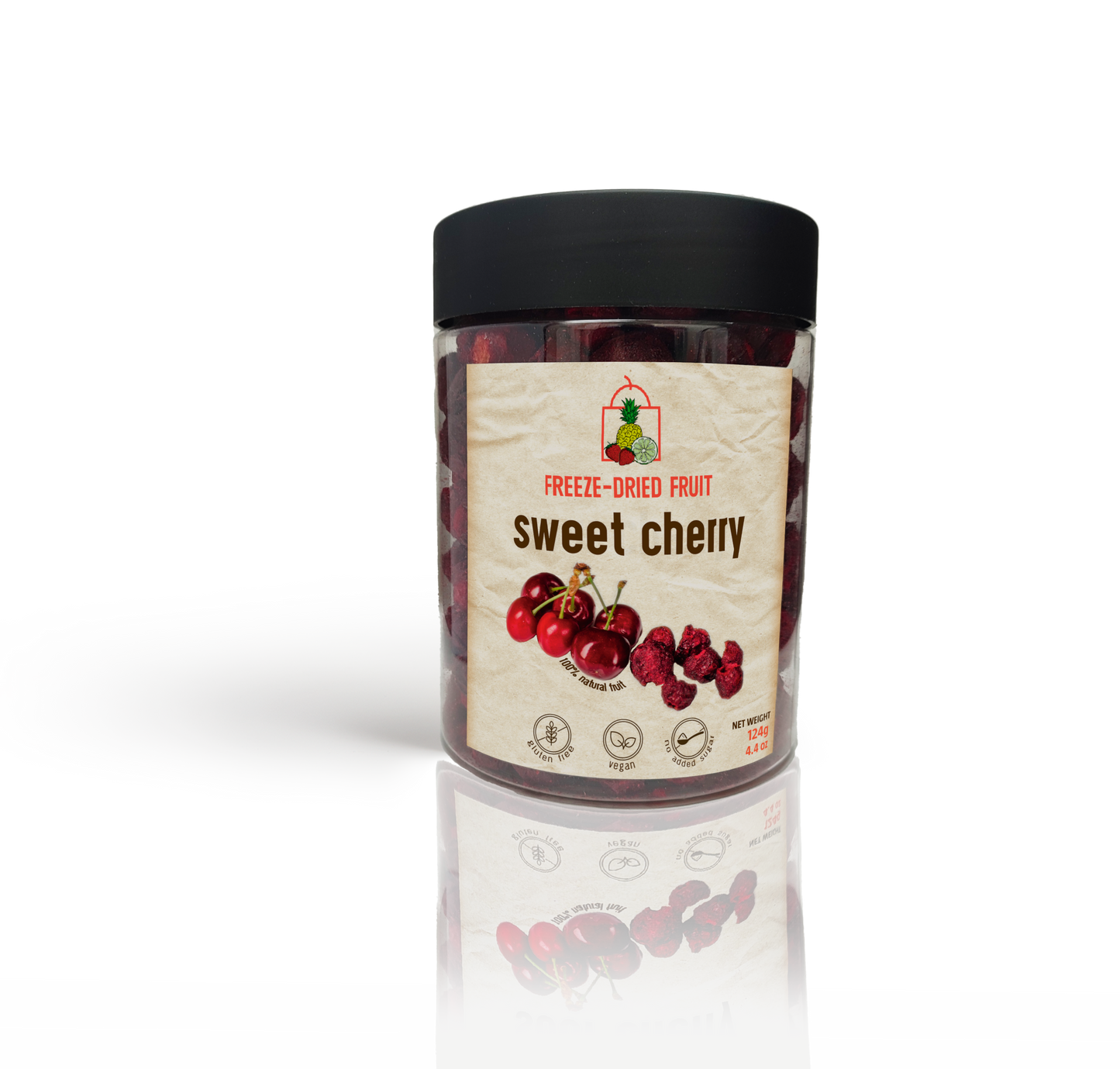 Freeze Dried Cherry Snack by The Rotten Fruit Box