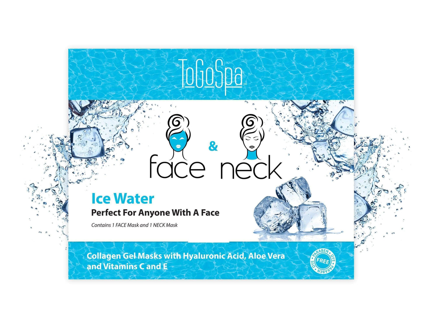 Wholesale: Ice Water Face Back Bar - For Professional Use (20 treatments) by ToGoSpa
