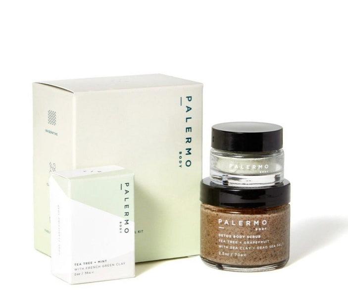 Detox + Clarify Mindful Kit by Palermo Body - Lotus and Willow